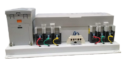 Chint automatic transfer switch 100a 3 phase electrical circuitry component with multiple wiring connections