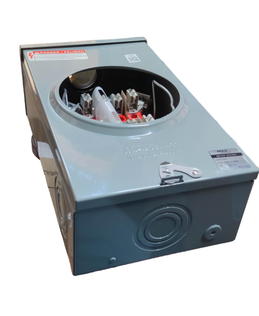 Cirtech 7 jaw electrical meter in a sturdy housing designed for accurate energy measurement