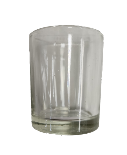 Electx Electrical Supply clear glass shot glass set 6 pieces displayed single transparent tumbler on black background