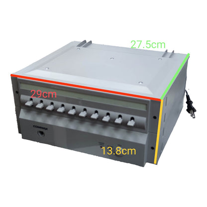 Commax 10 Station Intercom System CLS-10 Expandable With Handset T06 and 10pcs Sub-Station 1pc CLS-10 + 10pcs TP-S + 1pc T06