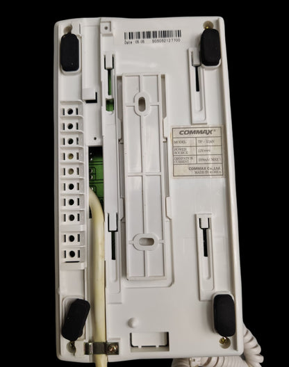 Commax Intercom 12 Station Master Unit TP-12 white wall-mounted CCTV and security system device