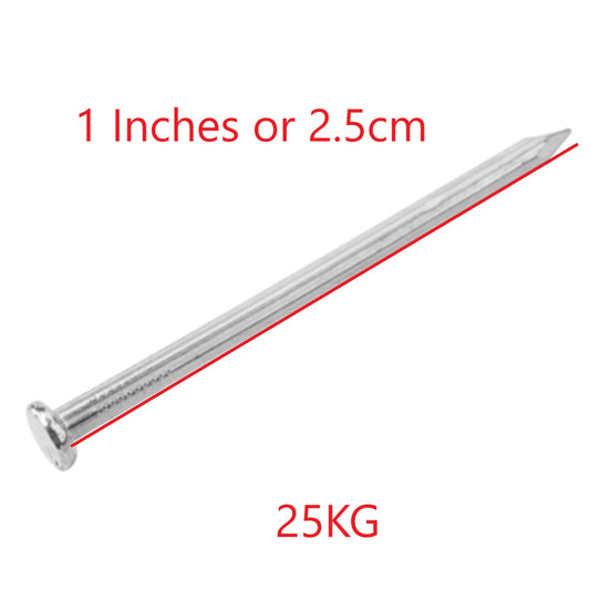 Concrete Nail 1 Inch Thick Type ( 25 KG)