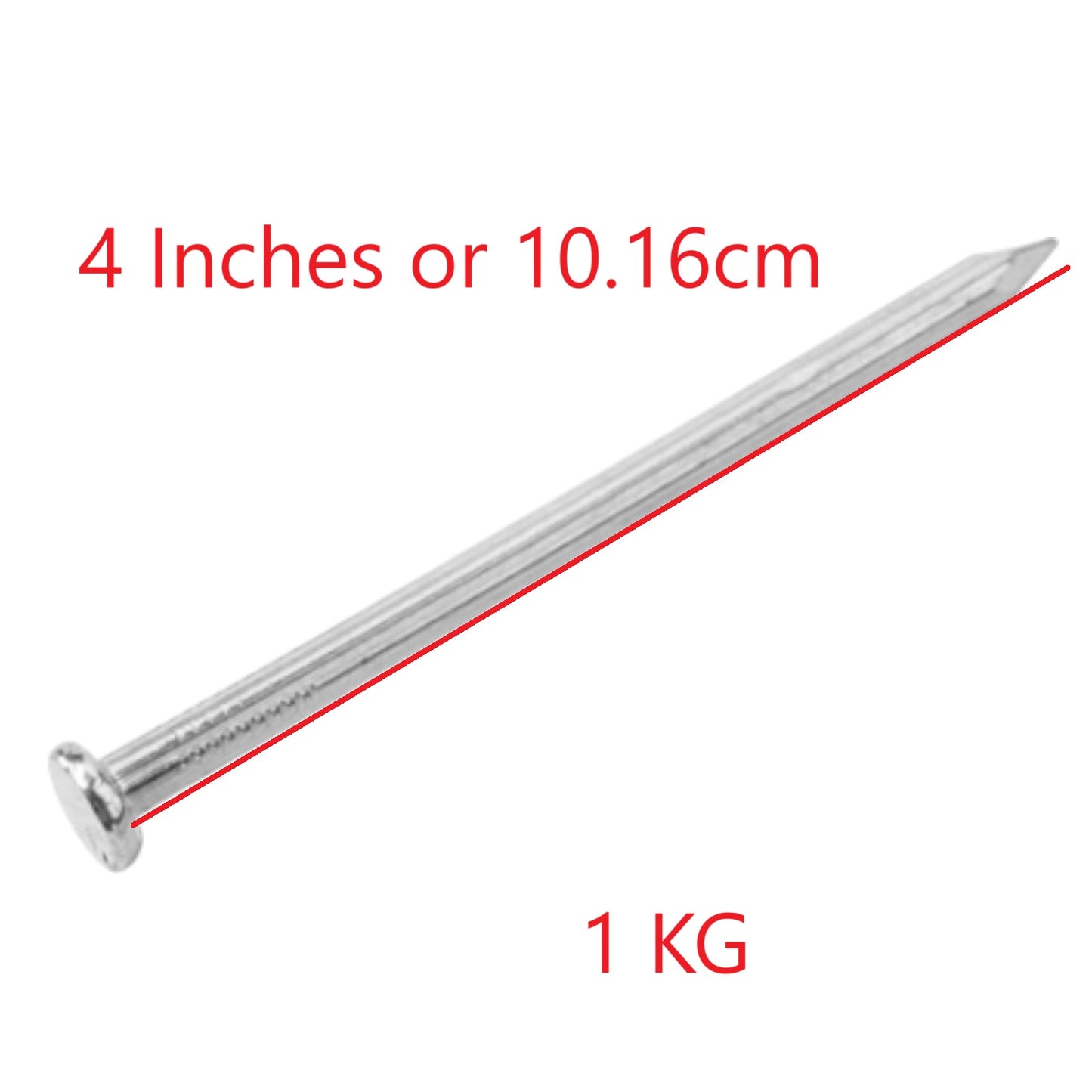Concrete Nail 4 Inch Thick Type ( 1 KG)