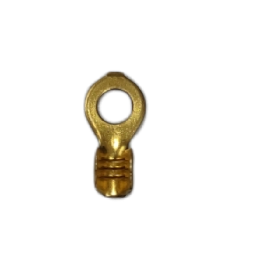 Copper cable lug ring terminal 4mm hole size for secure electrical connections