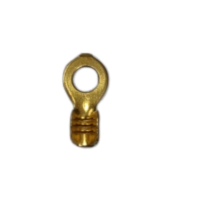 Copper cable lug ring terminal 4mm hole size for secure electrical connections