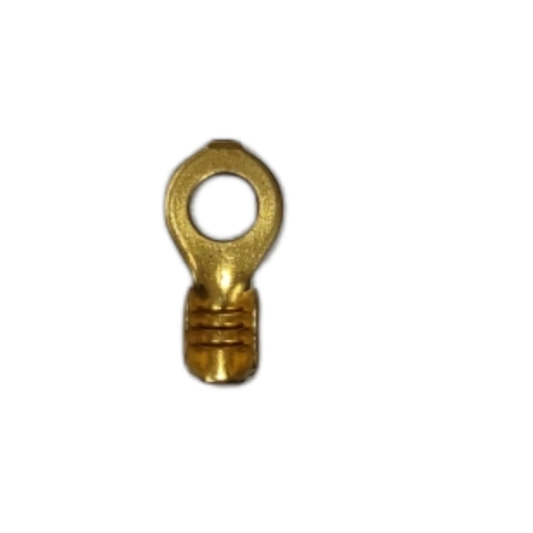 Copper cable lug ring terminal 4mm hole size for secure electrical connections