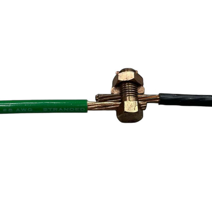 Solderless Connector 1 Bolt For 1.25-8MM Wire Size Copper S-8 AWG 8