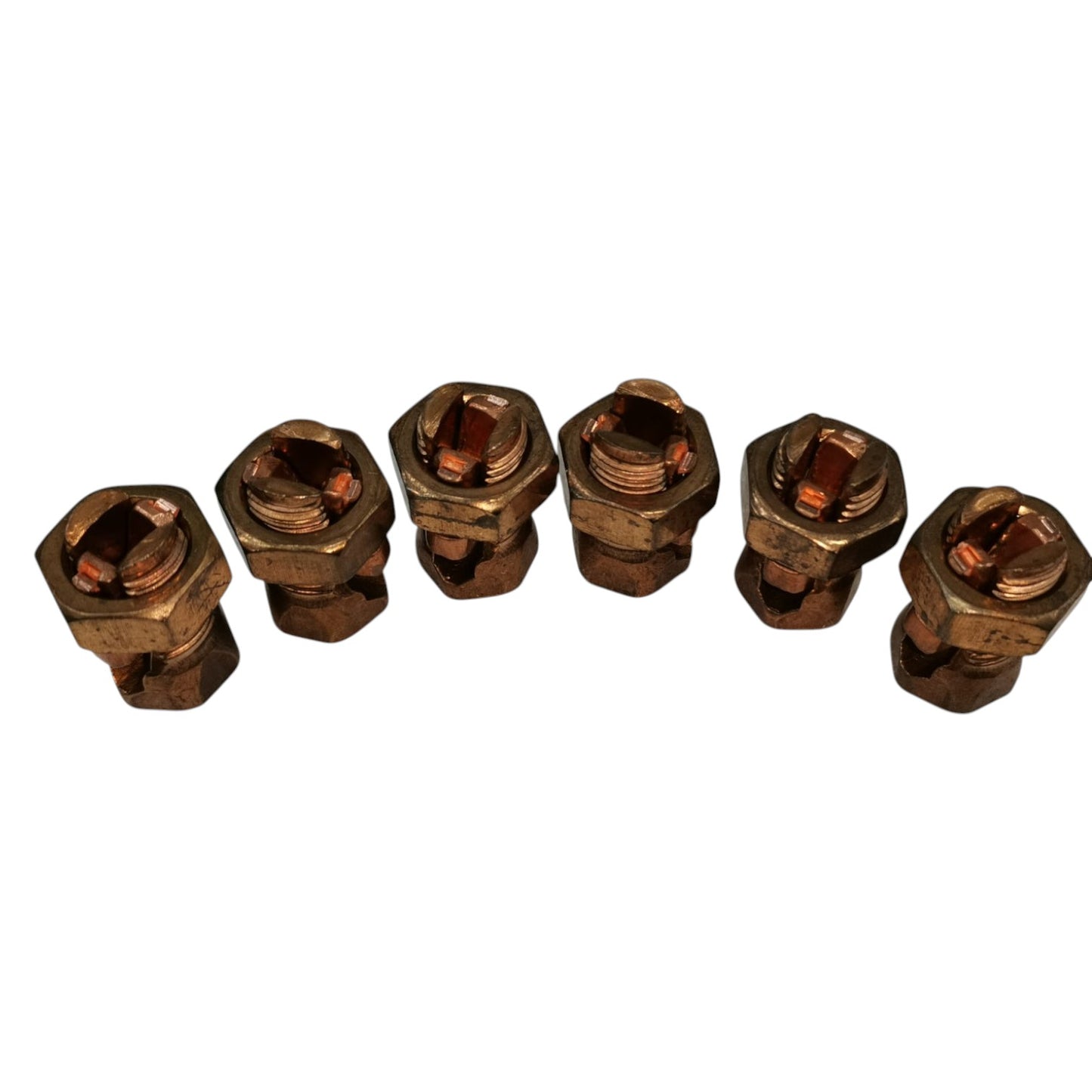 Solderless Connector Single Bolt Wire Size 8.0mm - 22mm Copper S-4 AWG4