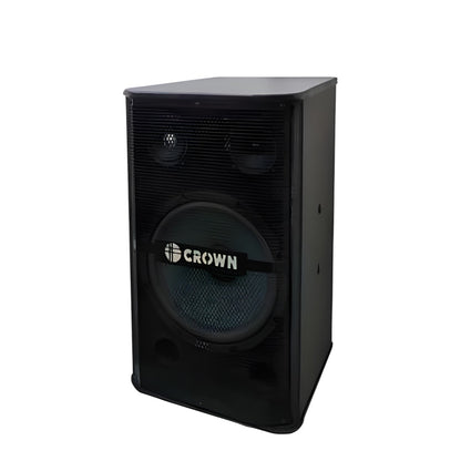 Crown 500W speaker baffle set with powerful bass and clear sound for home audio systems