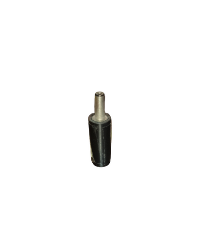 Crown Plug 2.5mm black and silver electrical connector for power points and switches