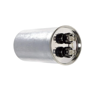 55uf 370v motor running capacitor from CSC with a durable aluminum casing for electrical components