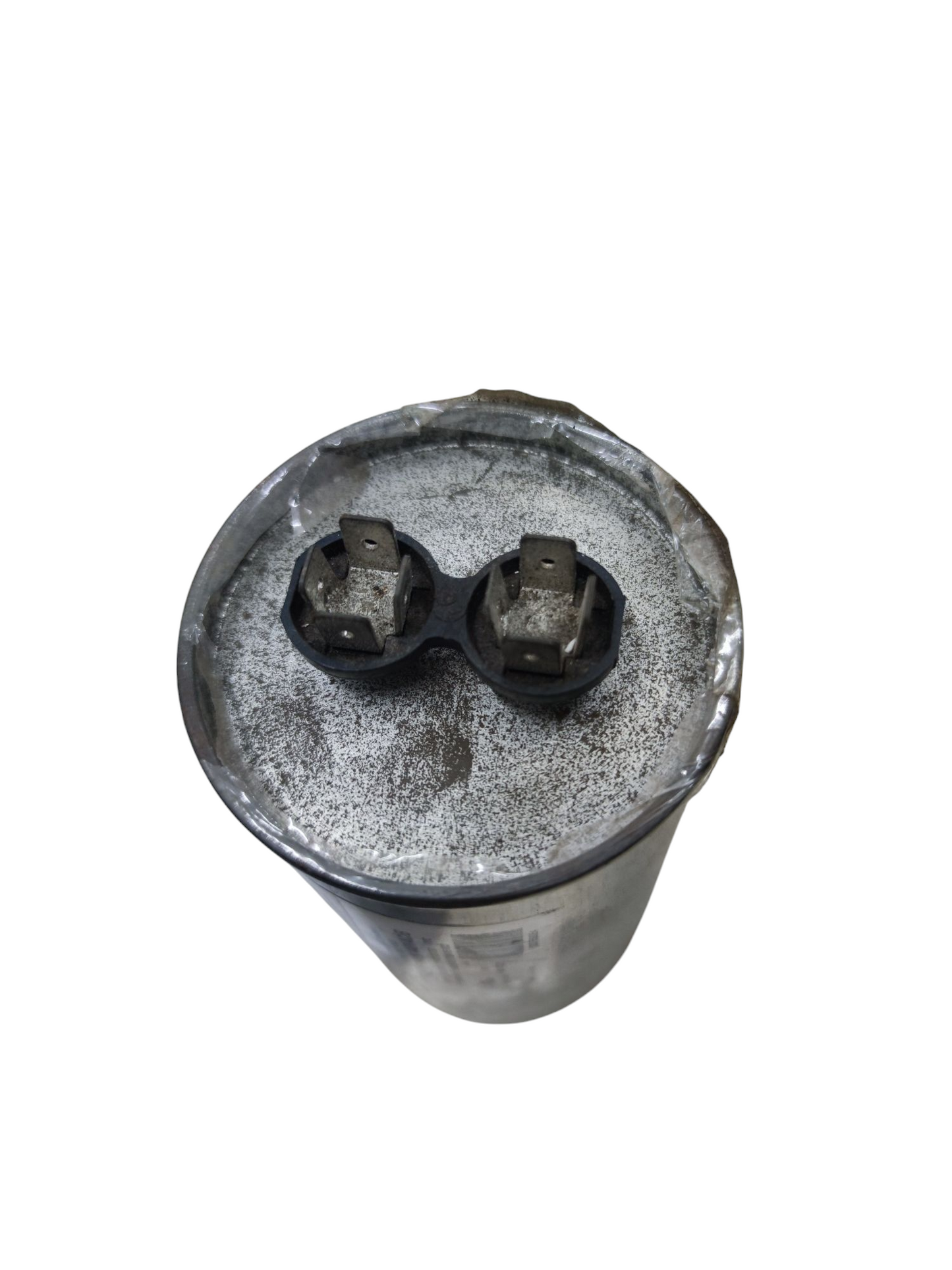 CSC 65uF 440V capacitor with dual terminals for electrical circuitry and parts