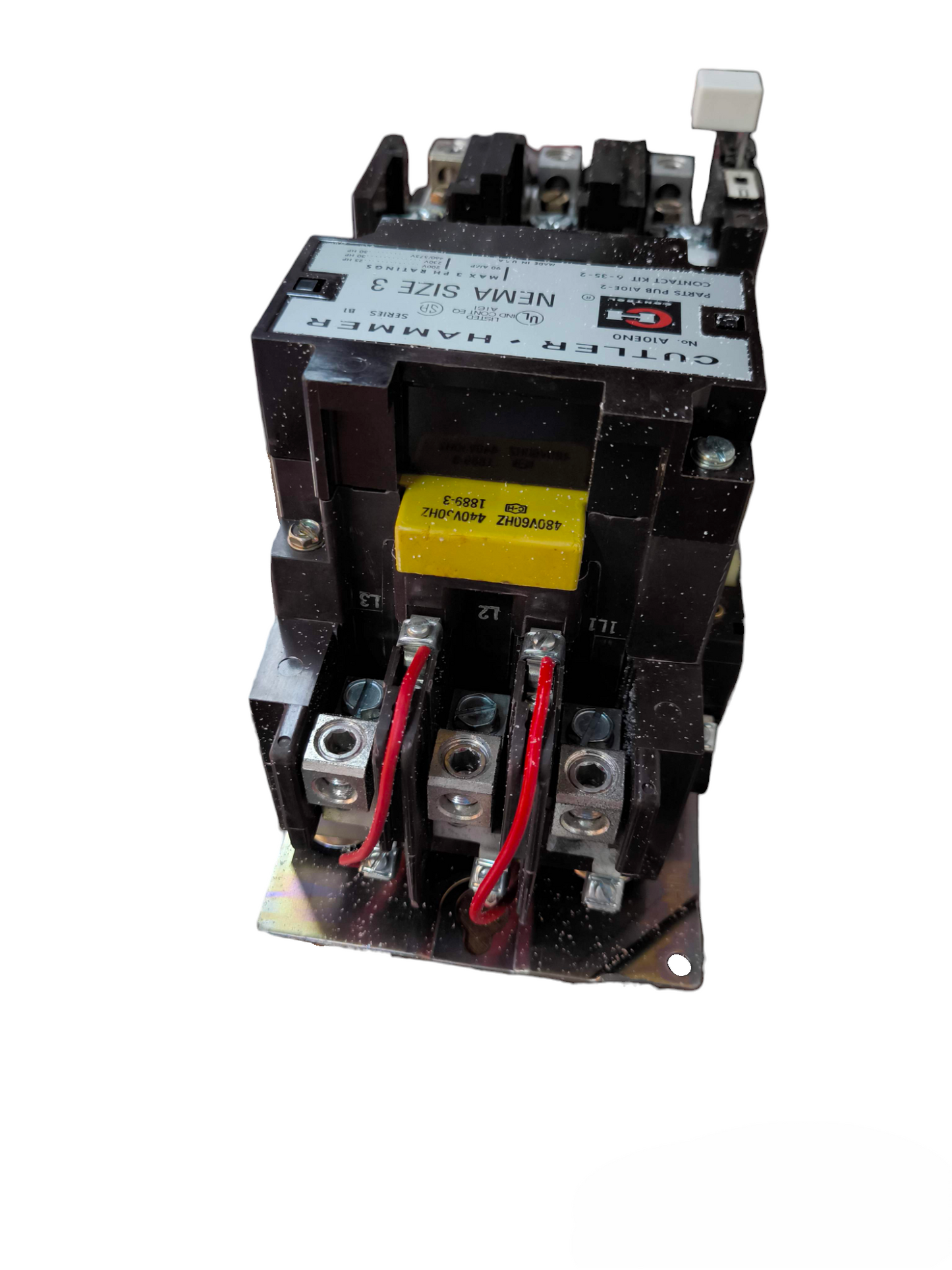 Cutler Hammer Magnetic Contactor Starter Size 3 black industrial electrical switch component