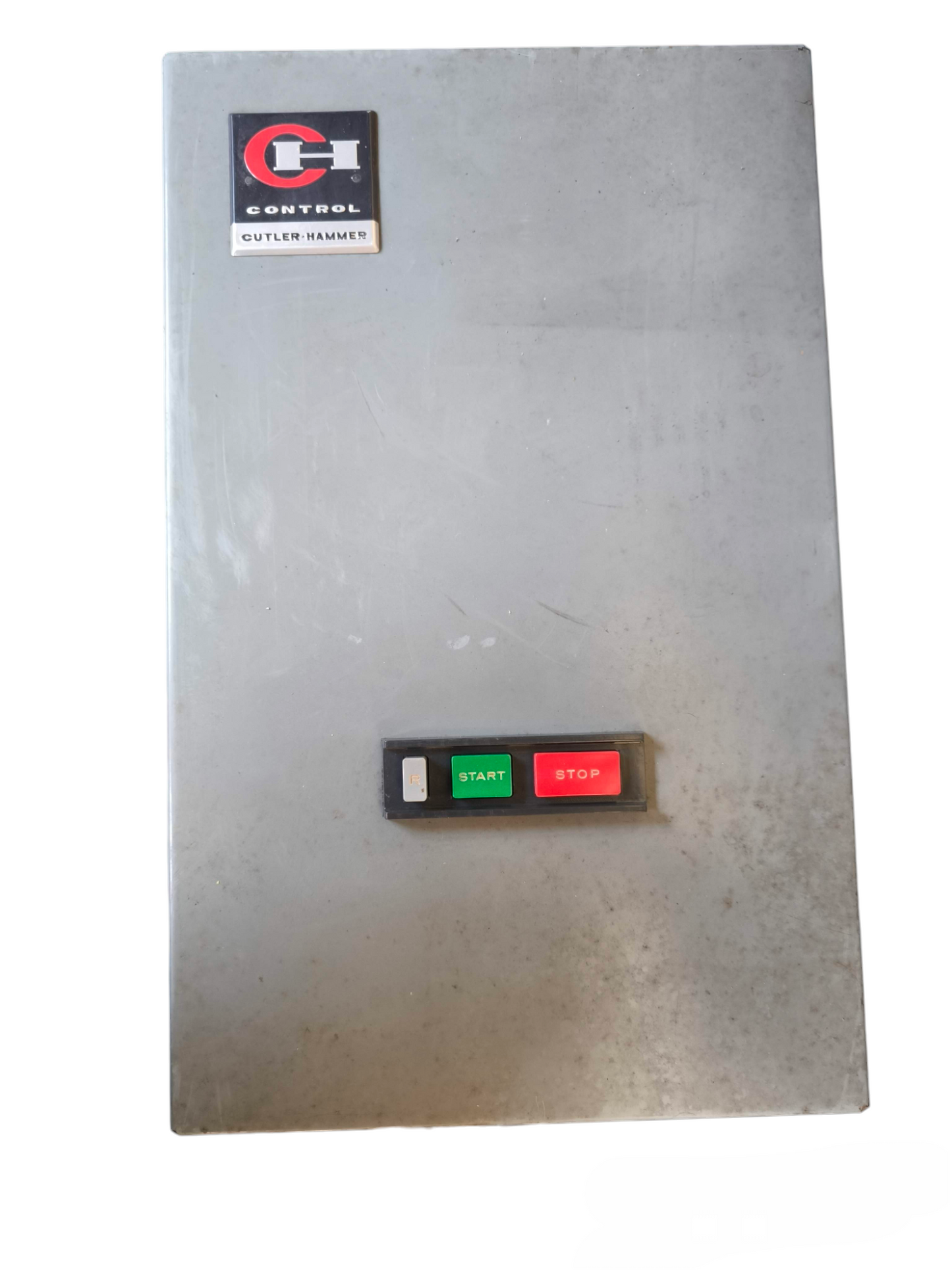 Cutler Hammer Magnetic Starter 90A industrial control box with start and stop buttons