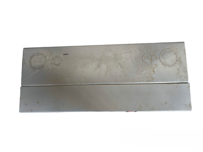 Cutler Hammer Magnetic Starter 90A metal enclosure box with two circular knockouts for electrical wiring