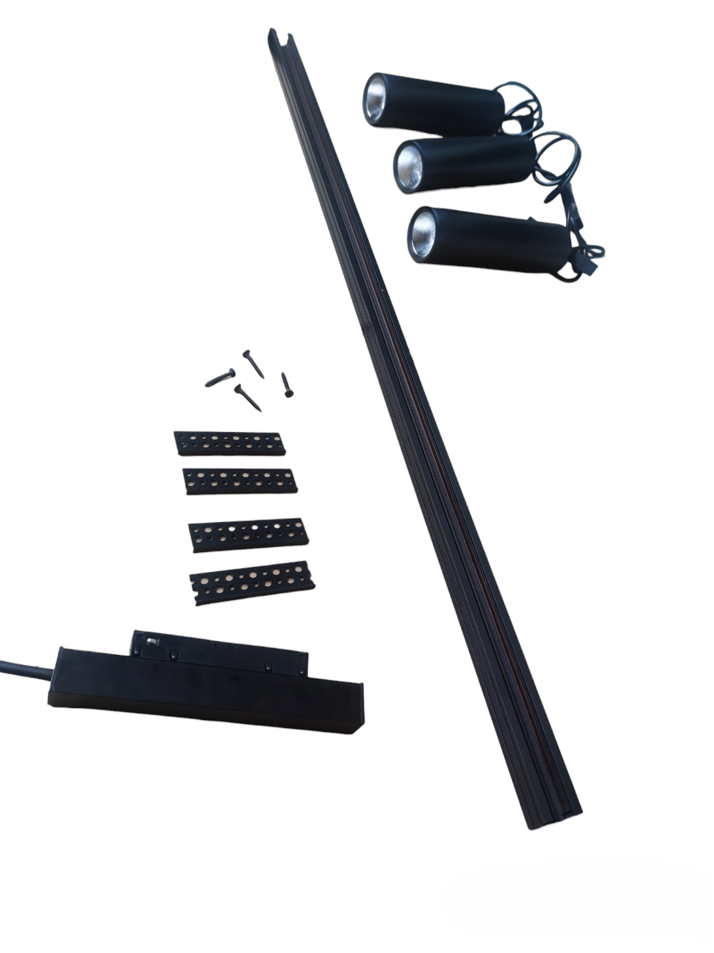 ILLUMIQ TERRA Magnetic Track Light 1 Meter 26mm with 3Pc 12W LED Pendant Track Light 220V Warm White 3000K