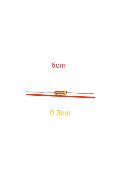 Resistor ohms 1W