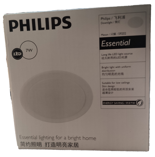 Philips LED Downlight 7W 220V Warm White (4.7") Philips Downlight 59202 Meson