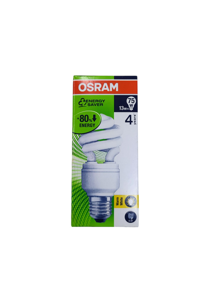 Osram 13W Warm White CFL E27 220V Spiral (Duluxstar Mini Twist)