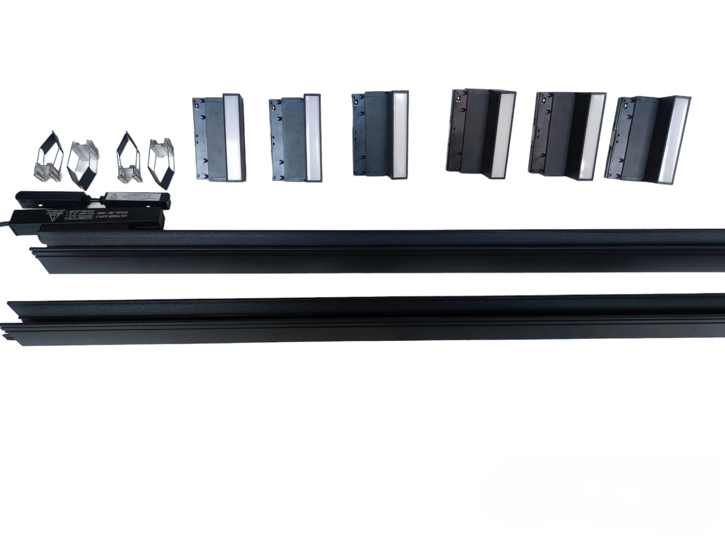 ILLUMIQ TERRA LED Magnetic Track Light 2 Meters 50mm with 6pcs 6W LED Foldable Flood Daylight 6500K 220V Series 20