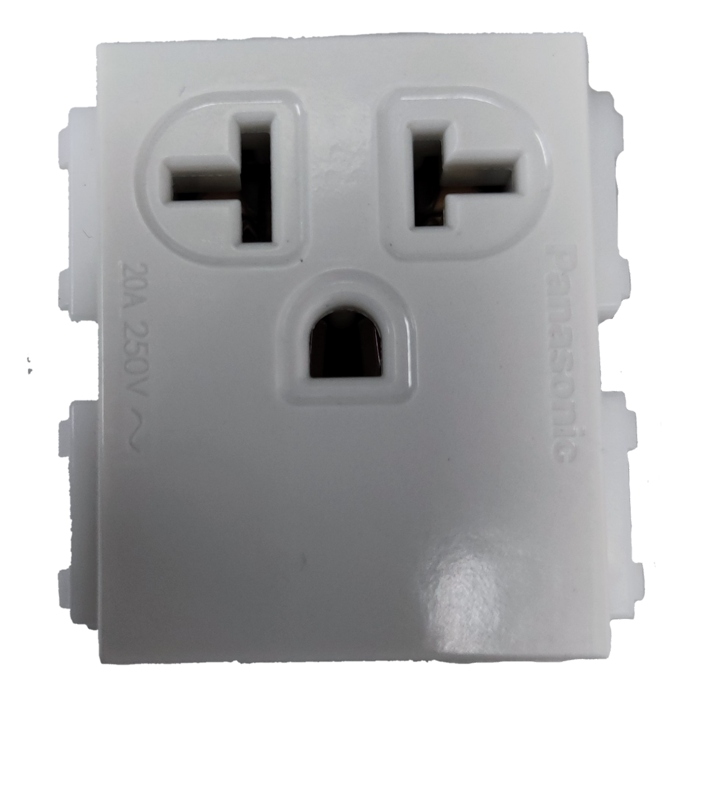 Panasonic Tandem Grounding Receptacle Quick Connect Terminal 20A 250V , Tandem with Ground Center Device WEG1461-5