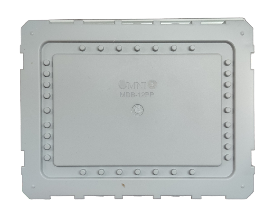 Omni 12 Ways Distribution Panel Box MDP-12PP Recessed Type Distribution Panel for Miniature Circuit Breaker