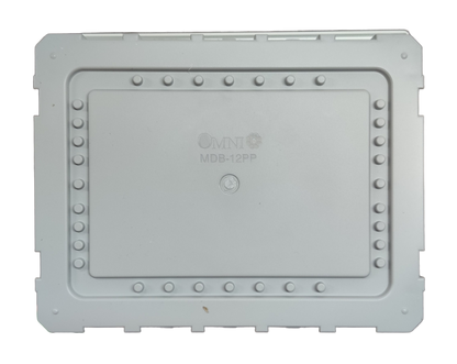 Omni 12 Ways Distribution Panel Box MDP-12PP Recessed Type Distribution Panel for Miniature Circuit Breaker