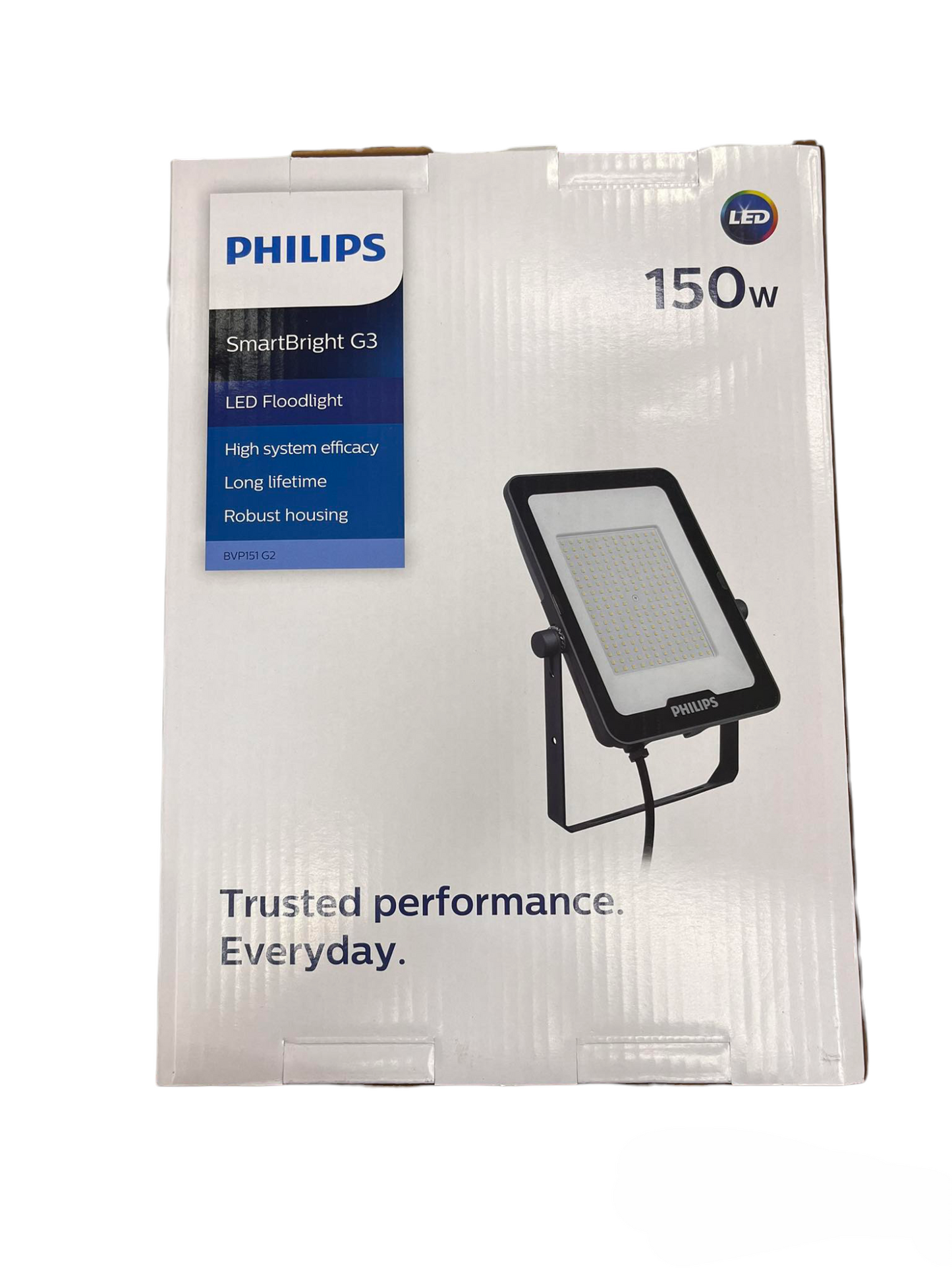 Philips 150W LED Flood Light 220V Available in 3000K 4000k and 6500K