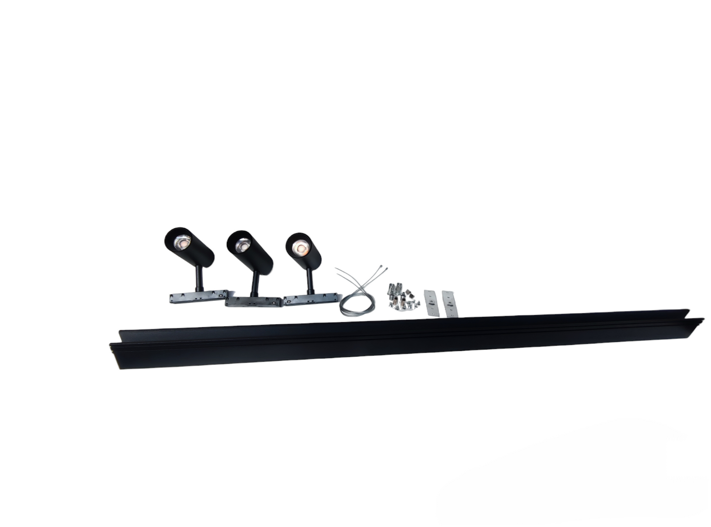 ILLUMIQ TERRA LED Magnetic Track Light 1 Meter 50mm with 3pcs 12W LED Spot Track Light Warm White 3000K 220V