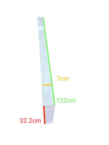 Ecolum 12x48" T8  Louver Recessed LED Fluorescent Fixture with Lamp Daylight 6500K 220V  Troffer