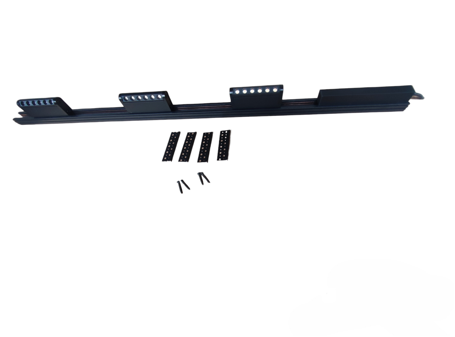 ILLUMIQ TERRA LED Magnetic Track Light 1 Meter 26mm with 3pcs 6W LED Rotary Grille Track Light 220V Cool White 4000K