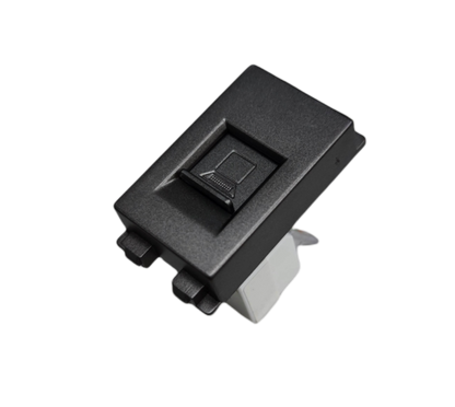 Royu Data Outlet Dark Gray Plano Series single port network socket for data connections