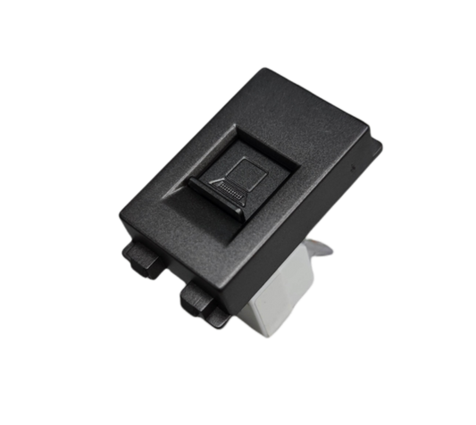 Royu Data Outlet Dark Gray Plano Series single port network socket for data connections