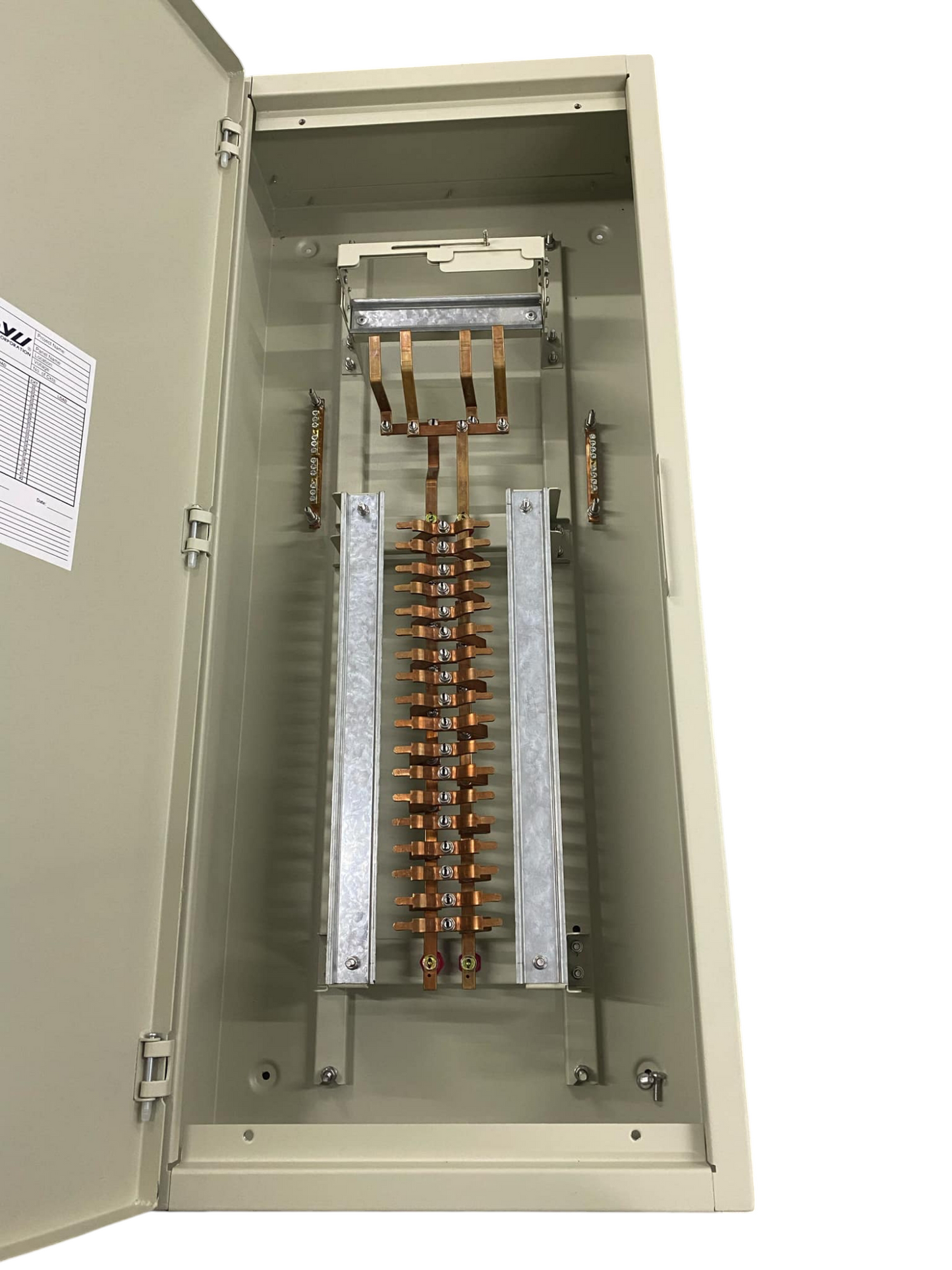 MTS Main 100A or 80A or 125A 2Pole Miniature Circuit Breaker with 18 Branches 2 Pole Miniature Circuit Breaker ( Himel) ( Breakers Included)