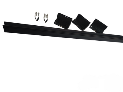 ILLUMIQ TERRA Magnetic Track Light 1 Meter 50mm with 3pcs 6W LED Foldable Grille Track Light Daylight 6500K 220V