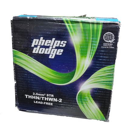 Phelps Dodge 2.0mm THHN AWG 14/7 THWN (1 Meter) Blue