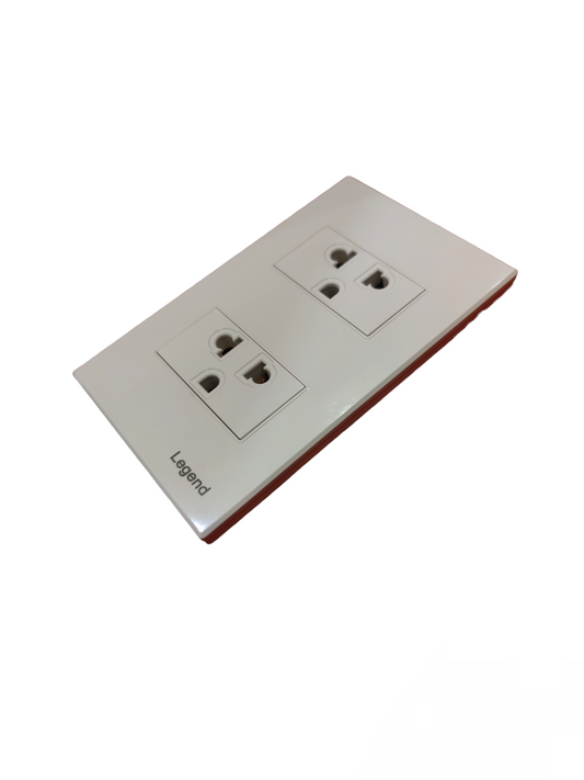 Legrand Universal Outlet with Ground 16A 250V LSO122