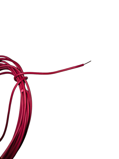 Hook Up Wire Solid Per Meter AWG 22 Available In Red and Black