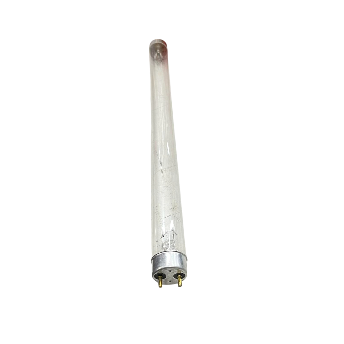 10W UVC Fluorescent Tube from China with clear glass and two pin connectors for disinfection use