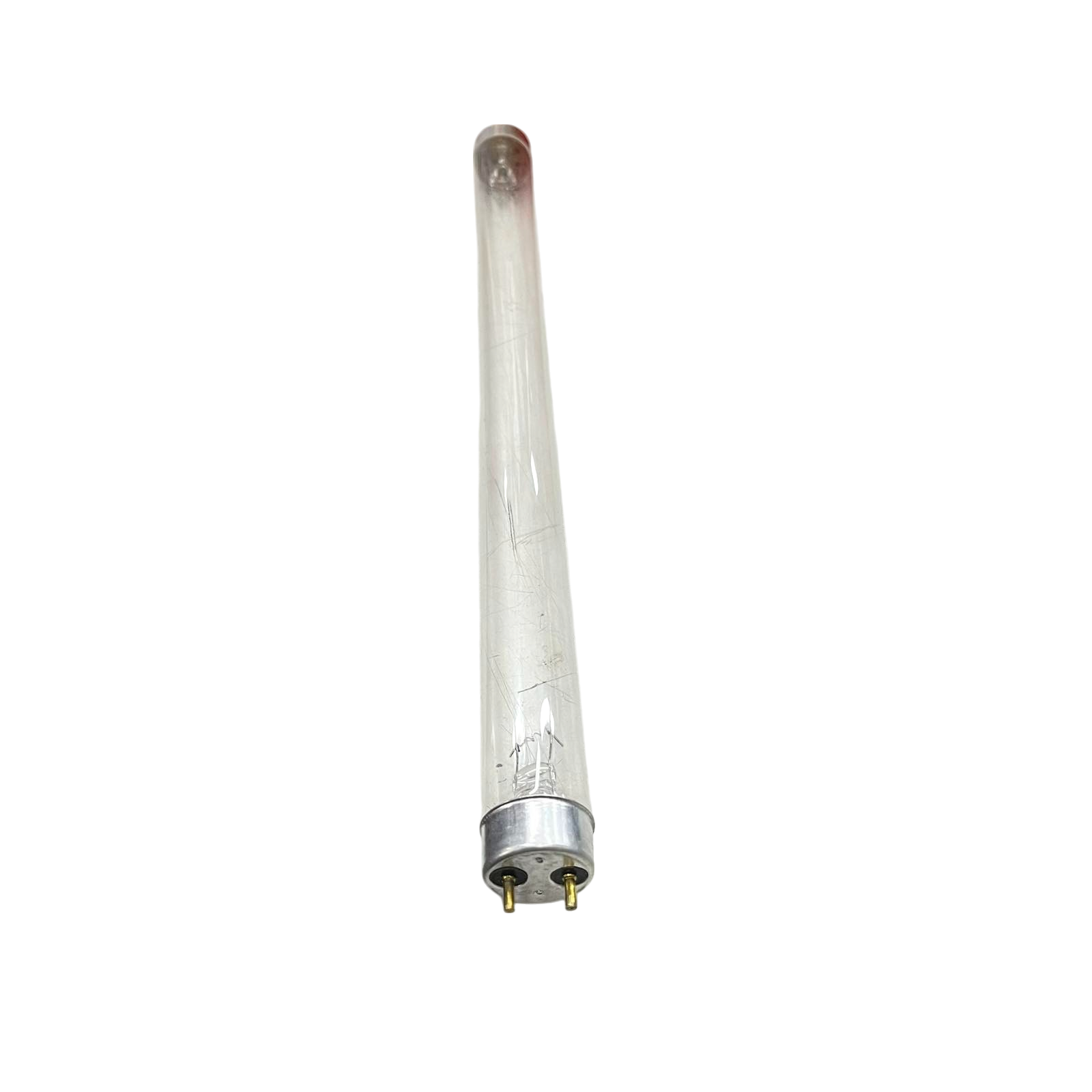 10W UVC Fluorescent Tube from China with clear glass and two pin connectors for disinfection use