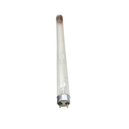 10W UVC Fluorescent Tube from China with clear glass and two pin connectors for disinfection use