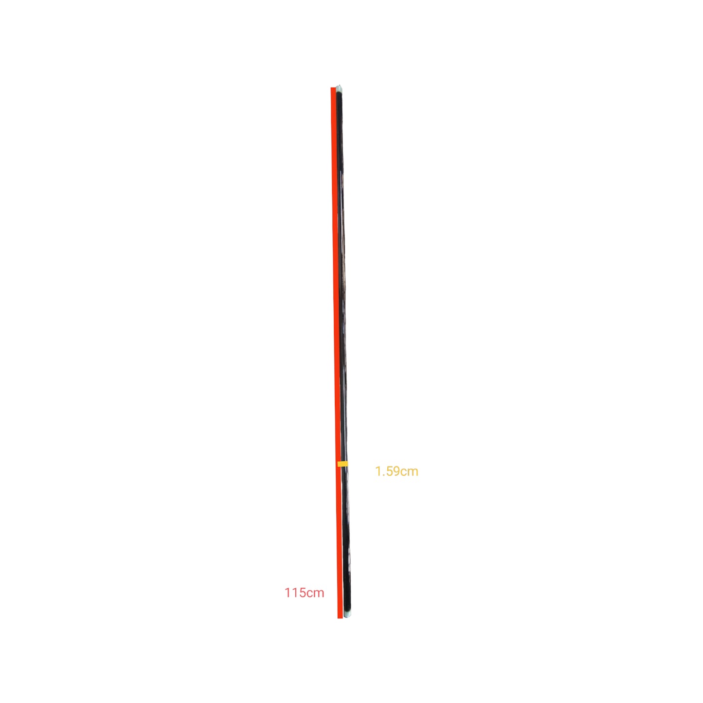Denko 28W T5 black light fluorescent tube measuring 115cm in length for UV applications