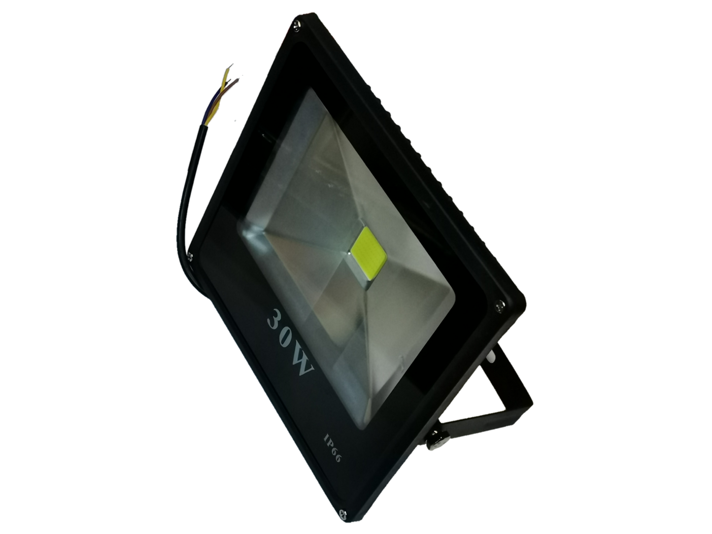 DENKO 30W 220V outdoor LED light black frame with bright reflector for outdoor use