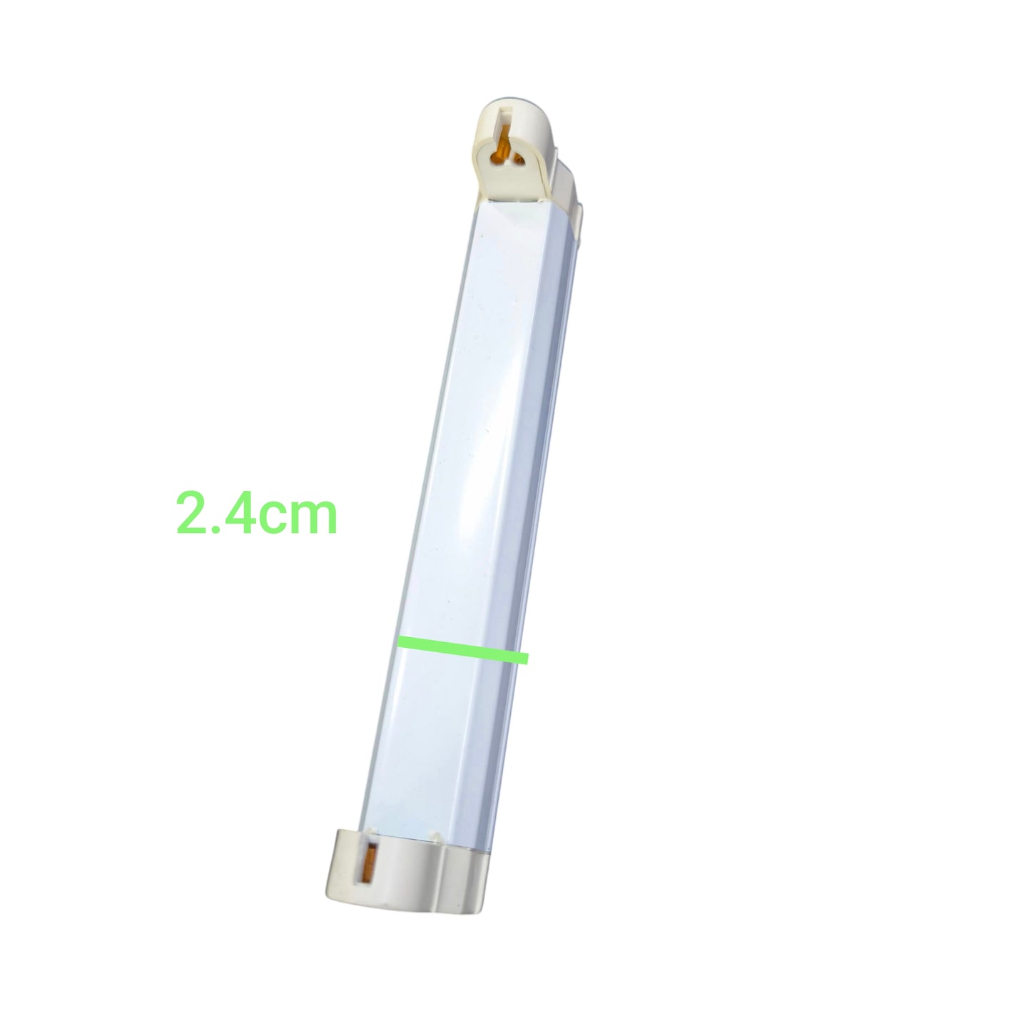 Denko 4W T5 fixture with a slim design and a width of 2.4cm for efficient lighting installation