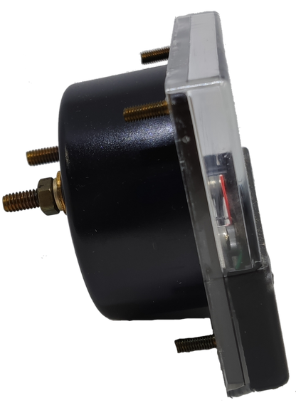 Denko DC volt panel meter with clear front and sturdy mounting for accurate voltage readings