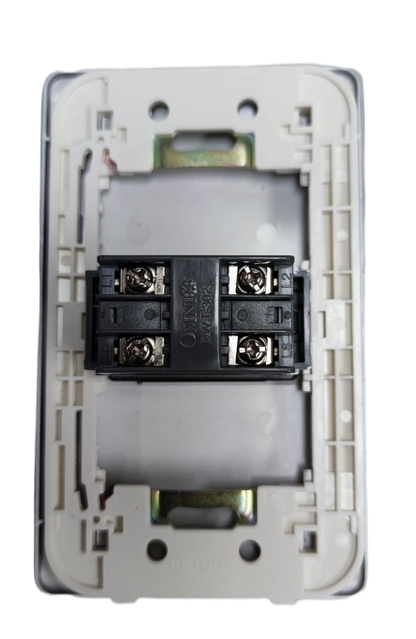 Omni designer telephone outlet graphite electrical switch component with mounting frame