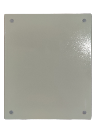 Grippes Control Box 300 x 250 x 150 mm Powder Coated Beige, Electrical Enclosure, Metal Enclosure, Steel Wall Box IP65