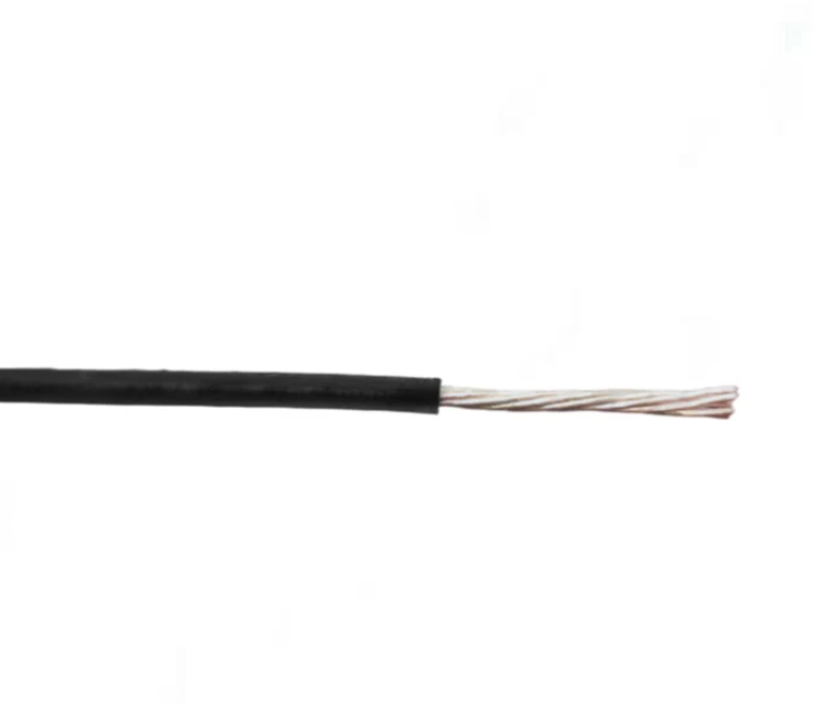 Duraflex AWG 14 THHN wire per meter black insulated stranded conductor for residential electrical wiring