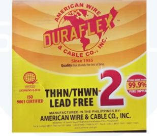 Duraflex THWN AWG 12 White Stranded Electrical Wire for safe and reliable wiring solutions