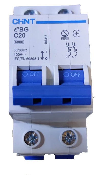 Chint Miniature Circuit Breaker 6KAIC 250V, Circuit Breakers